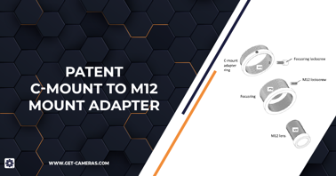 Patent for C-mount to M12 mount adapter
