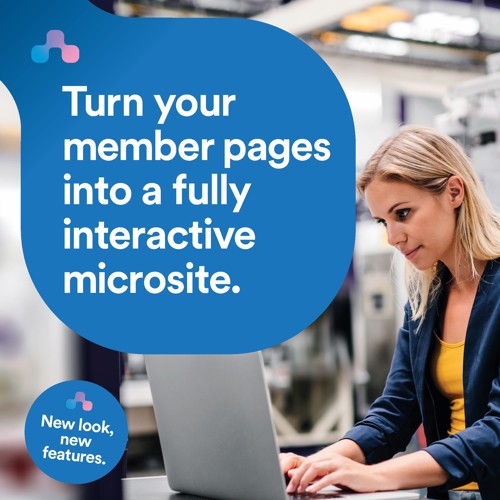 Turn your member pages into a fully interactive microsite